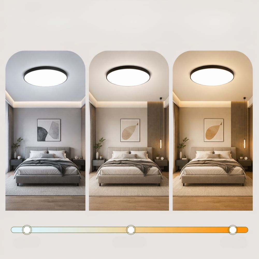 Nowoczesna Lampa Sufitowa z Żarówkami LED