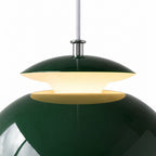 Regulowana lampa wisząca led z kopułą