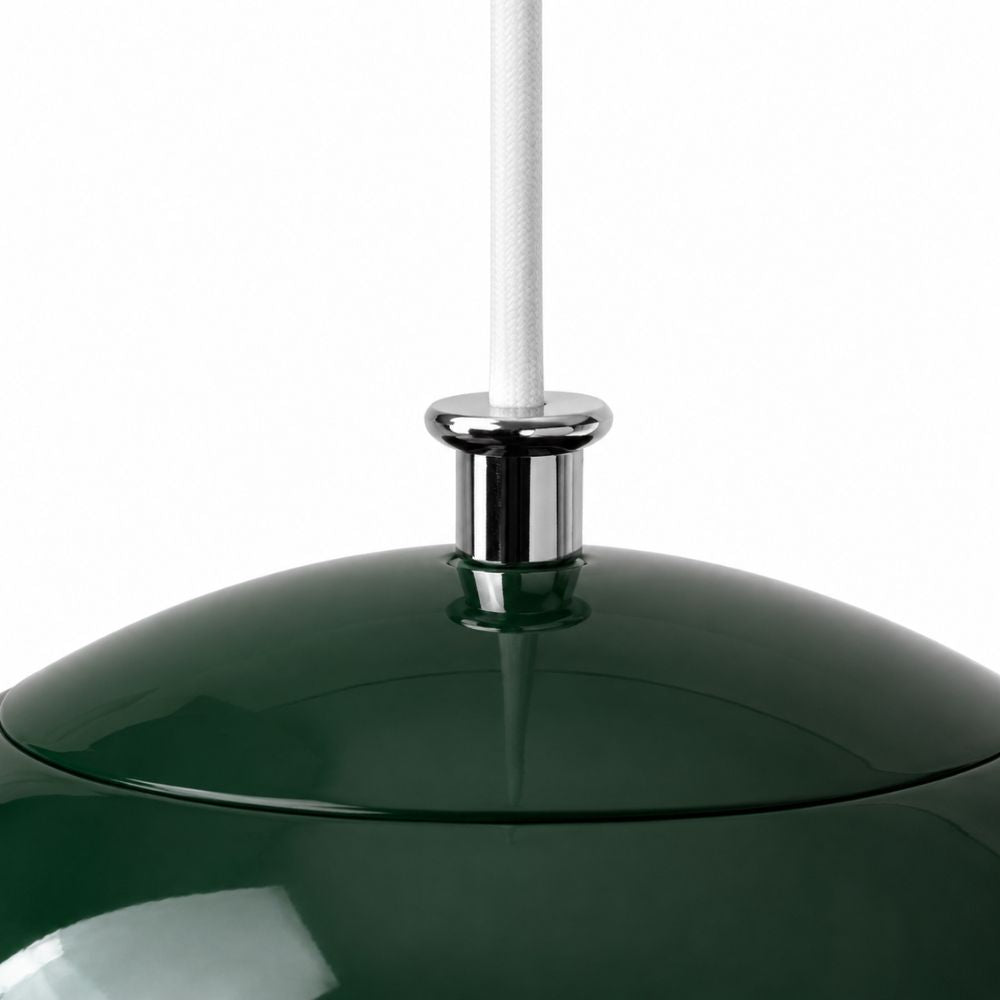 Regulowana lampa wisząca led z kopułą