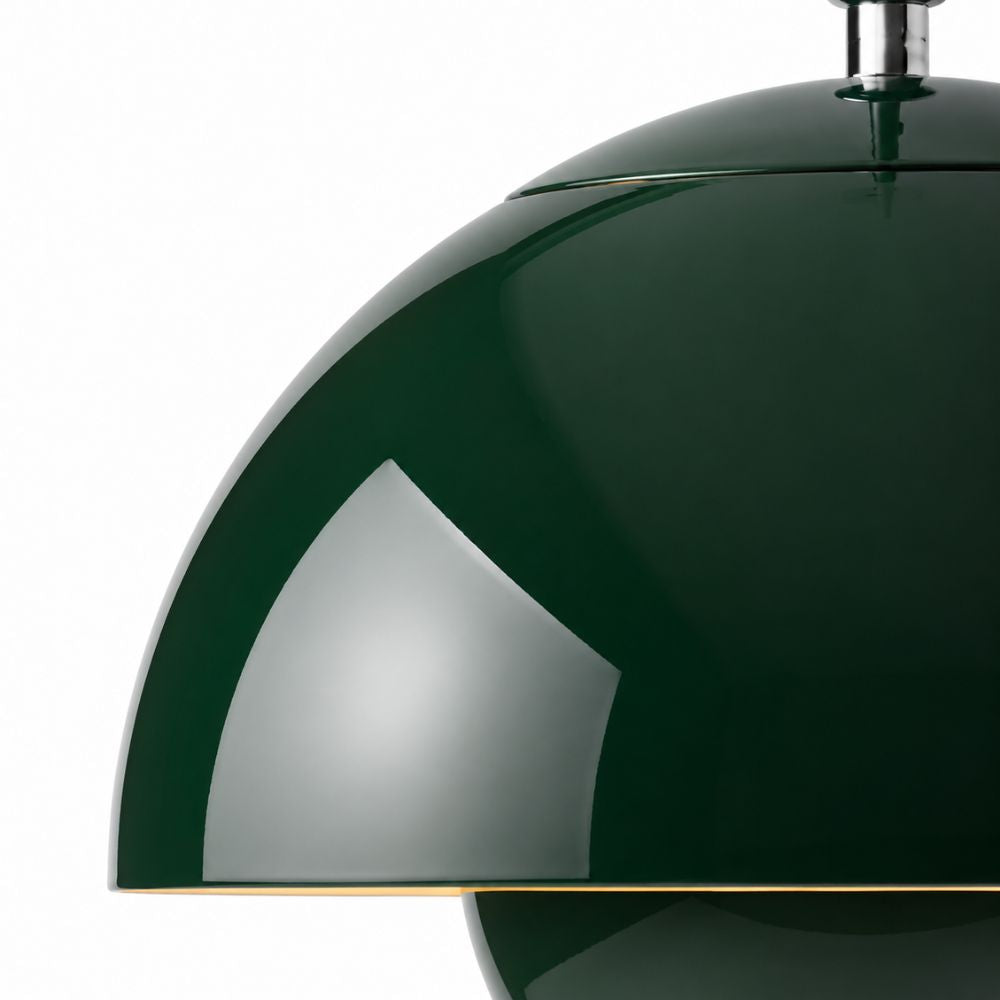 Regulowana lampa wisząca led z kopułą