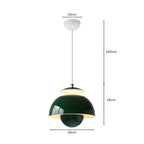 Regulowana lampa wisząca led z kopułą