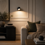 Magnetyczna kinkietowa lampa kulista z akumulatorem i uchwytem samoprzylepnym