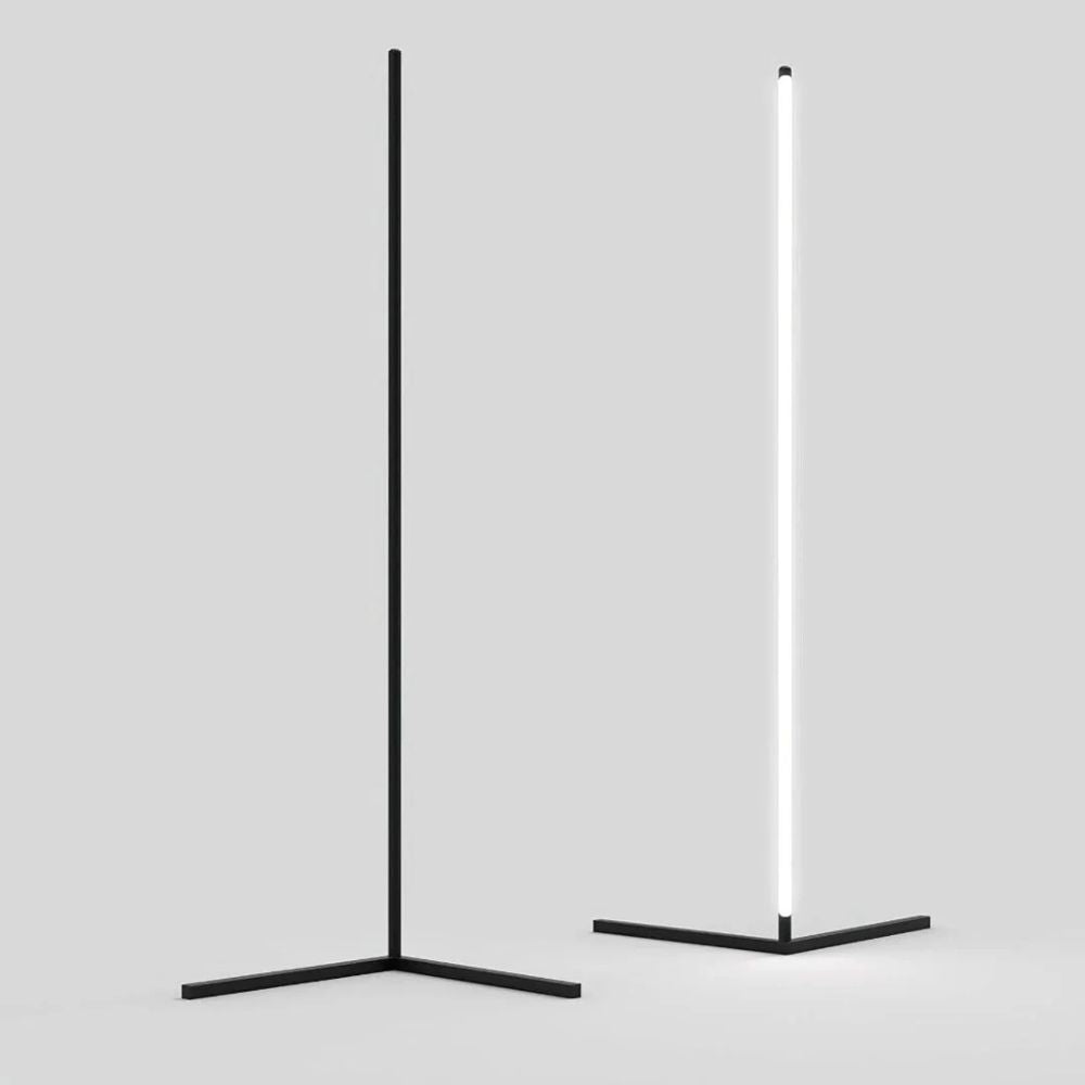 Ambientowa narożna lampa podłogowa LED