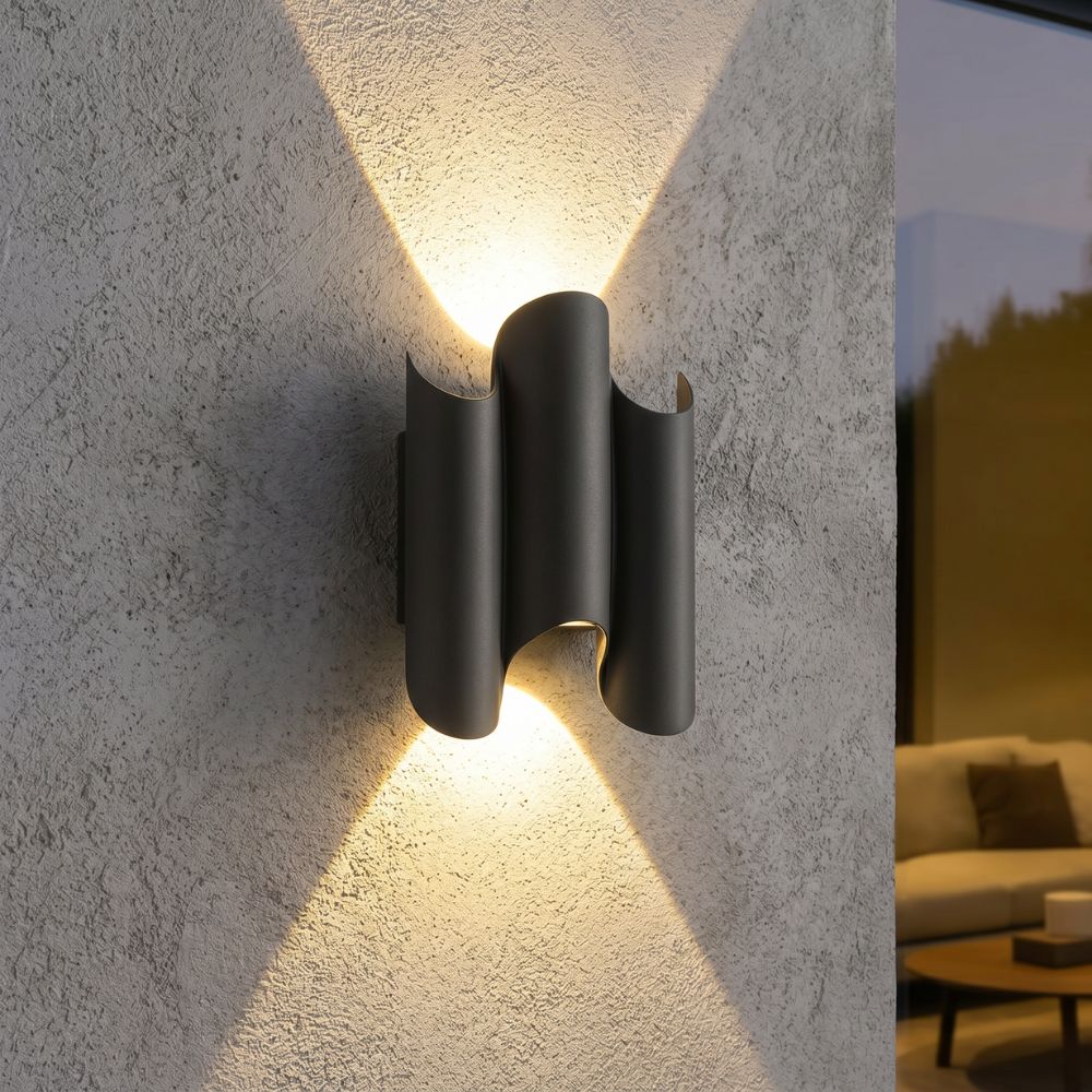 LED lampa ścienna Up Down nowoczesna