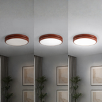 Okrągła lampa sufitowa LED o minimalistycznym designie
