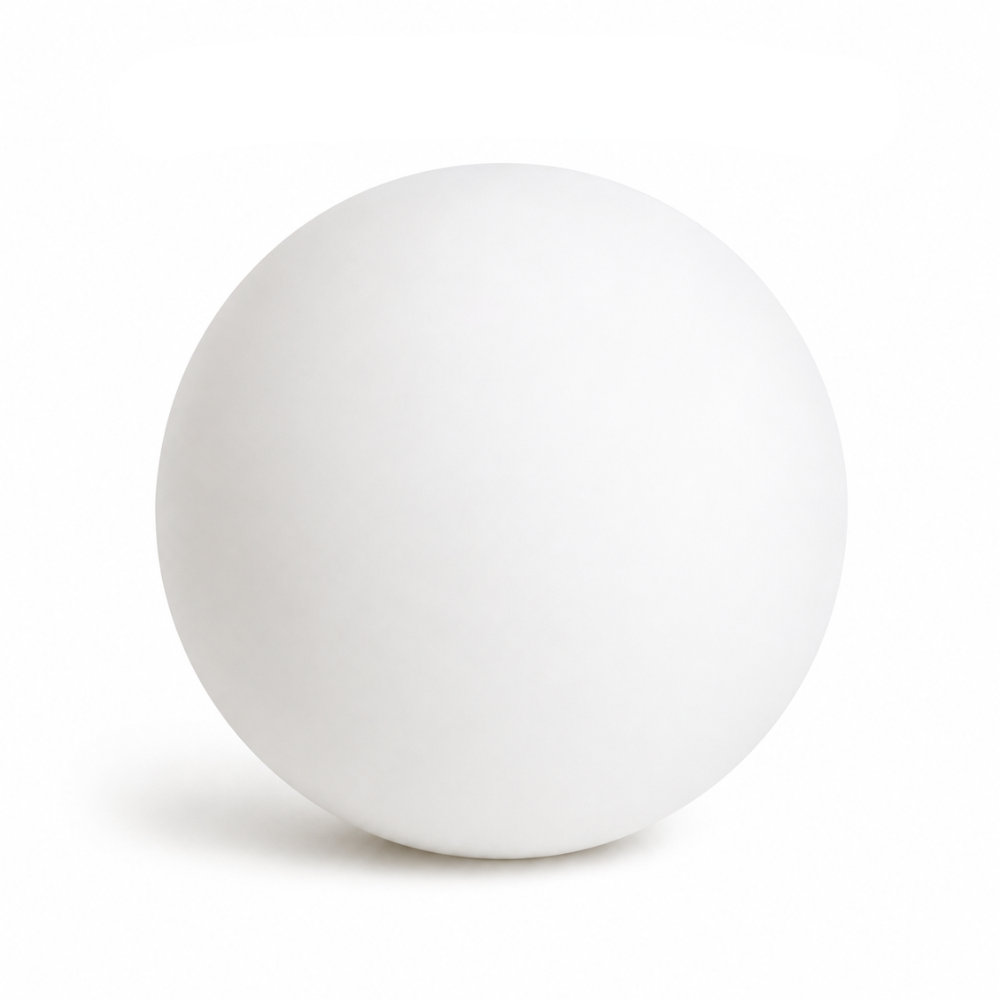 Minimalistyczna lampa sufitowa z mlecznego szkła