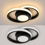Nowoczesna Lampa sufitowa LED w kształcie kwadratu i koła