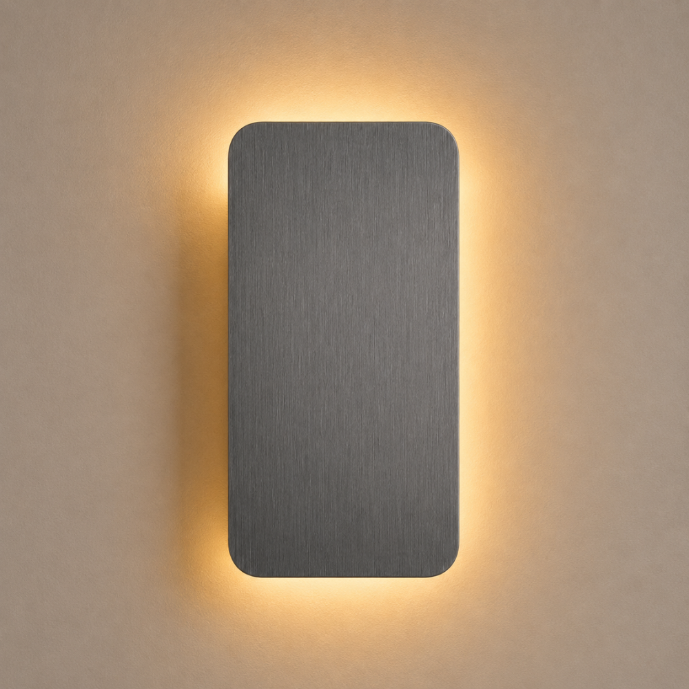Nowoczesny minimalistyczny kinkiet LED góra–dół