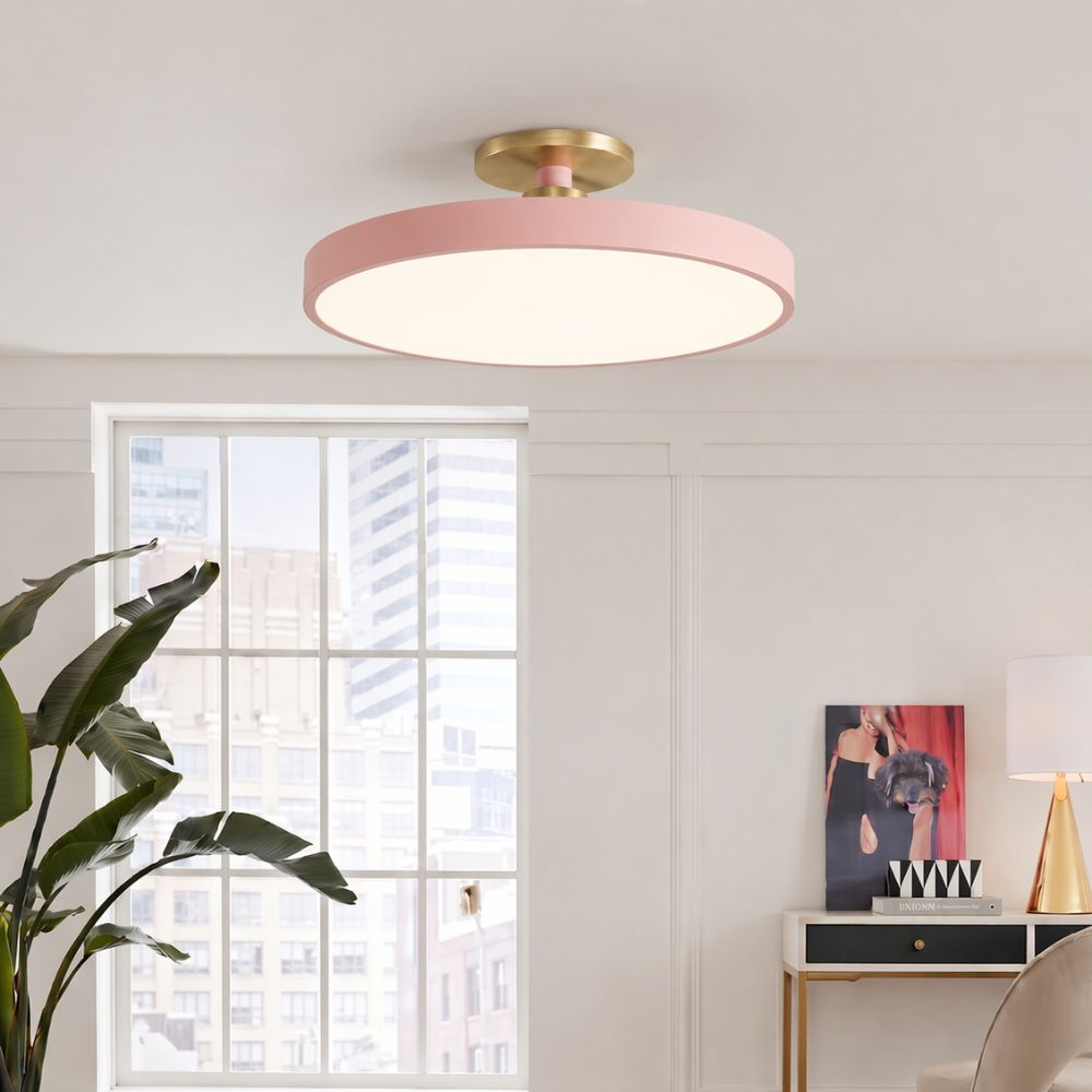 Nowoczesna lampa sufitowa – minimalistyczny design