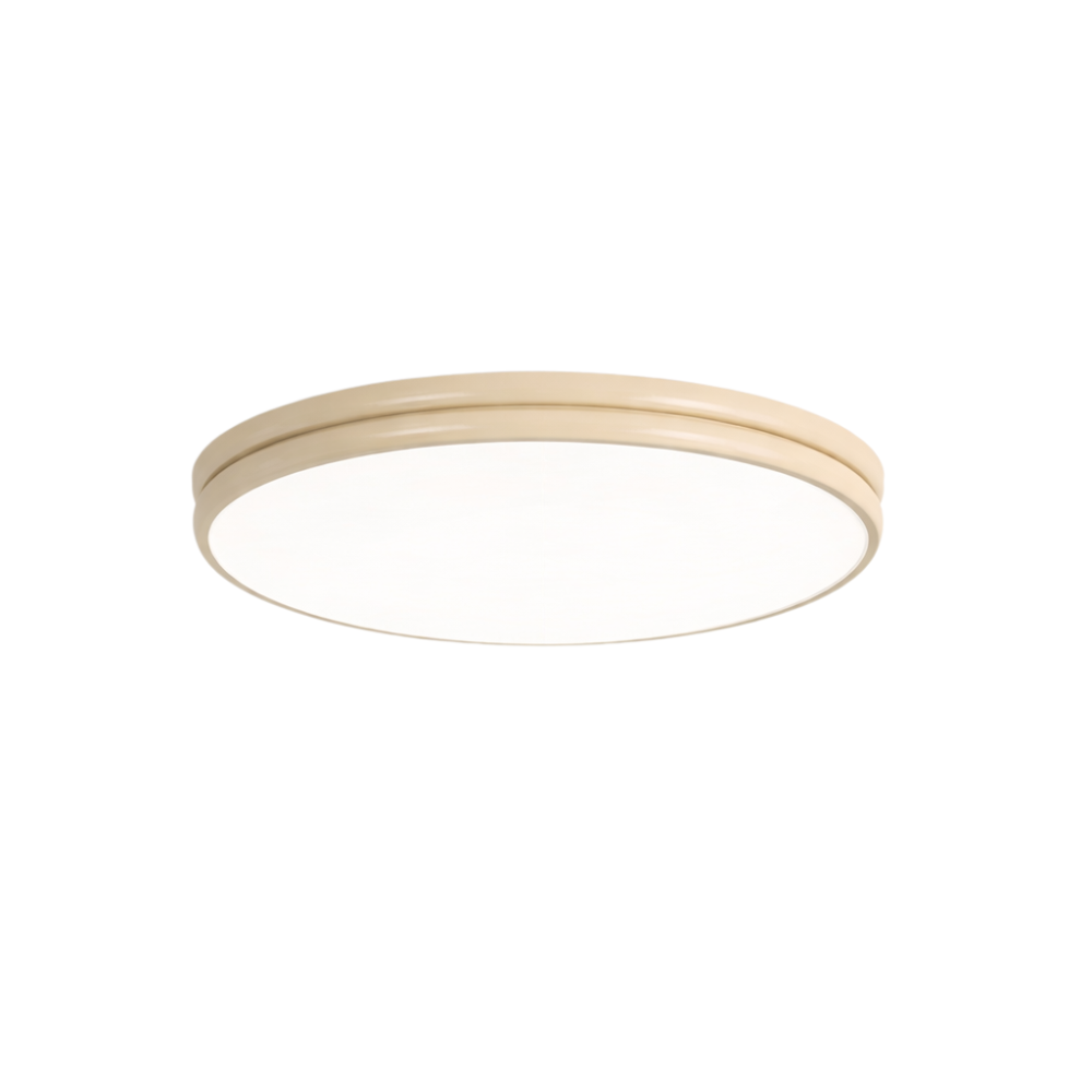 Okrągła lampa sufitowa LED o minimalistycznym designie