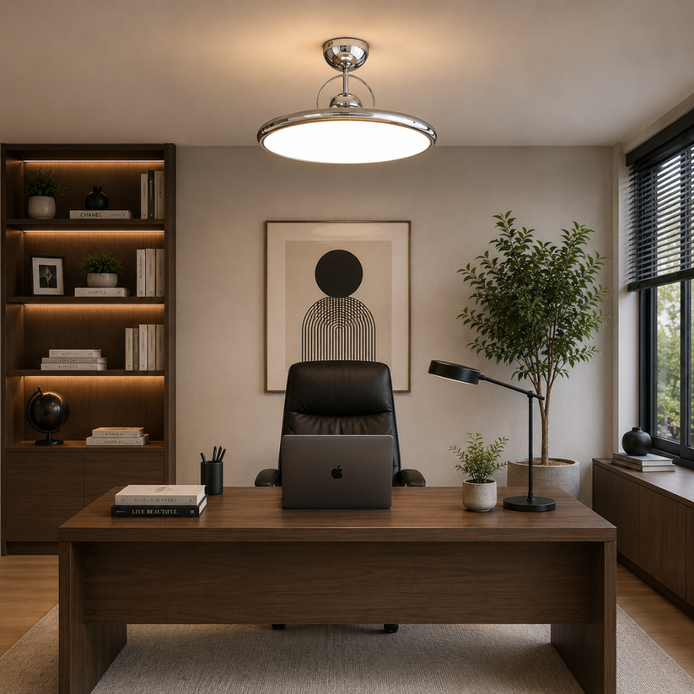 Nowoczesna skandynawska lampa sufitowa LED