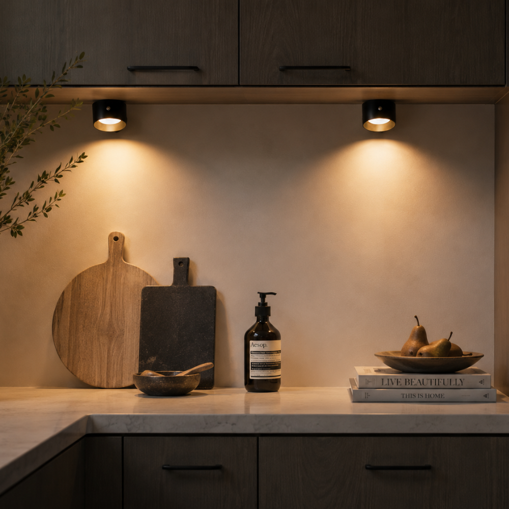 Magnetyczna kinkietowa lampa kulista z akumulatorem i uchwytem samoprzylepnym
