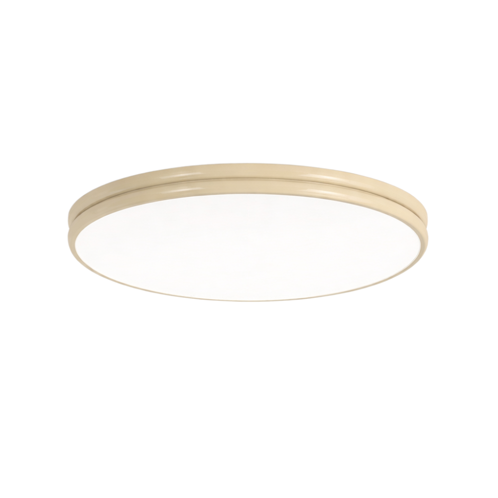 Okrągła lampa sufitowa LED o minimalistycznym designie