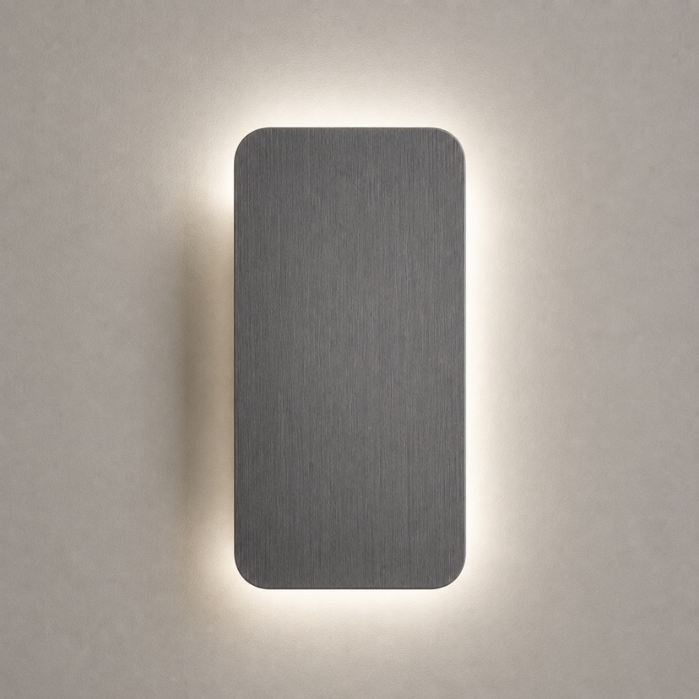 Nowoczesny minimalistyczny kinkiet LED góra–dół