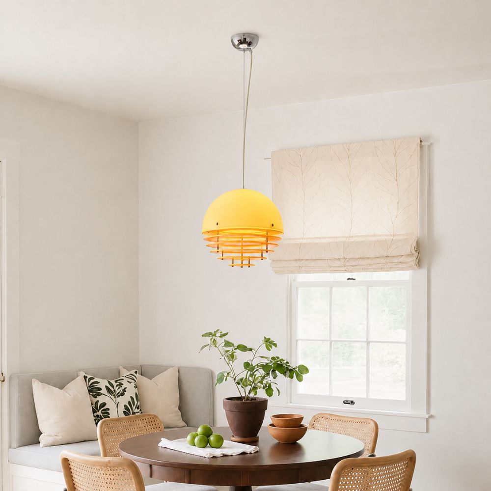 Lampa wisząca z warstwowym efektem zachodu słońca
