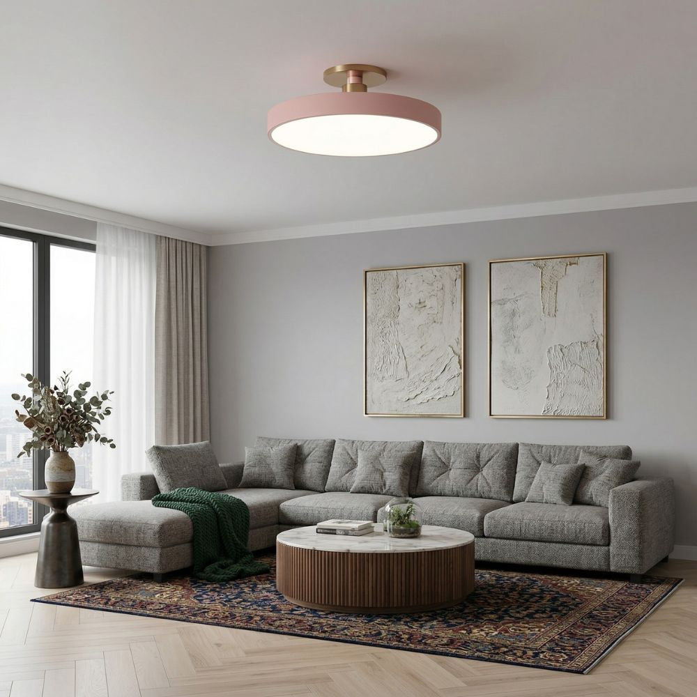 Nowoczesna lampa sufitowa – minimalistyczny design