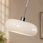 Retro lampa sufitowa w kształcie jajka
