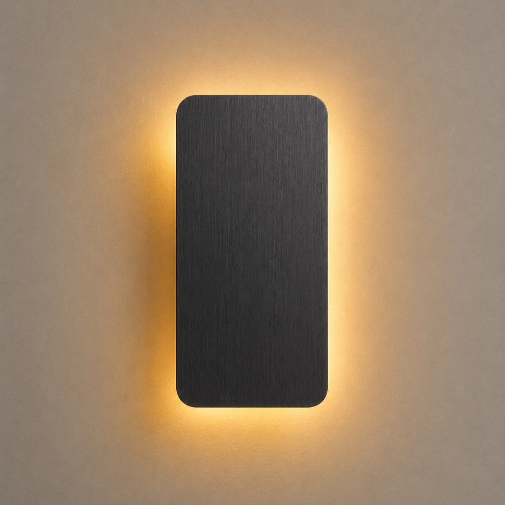 Nowoczesny minimalistyczny kinkiet LED góra–dół