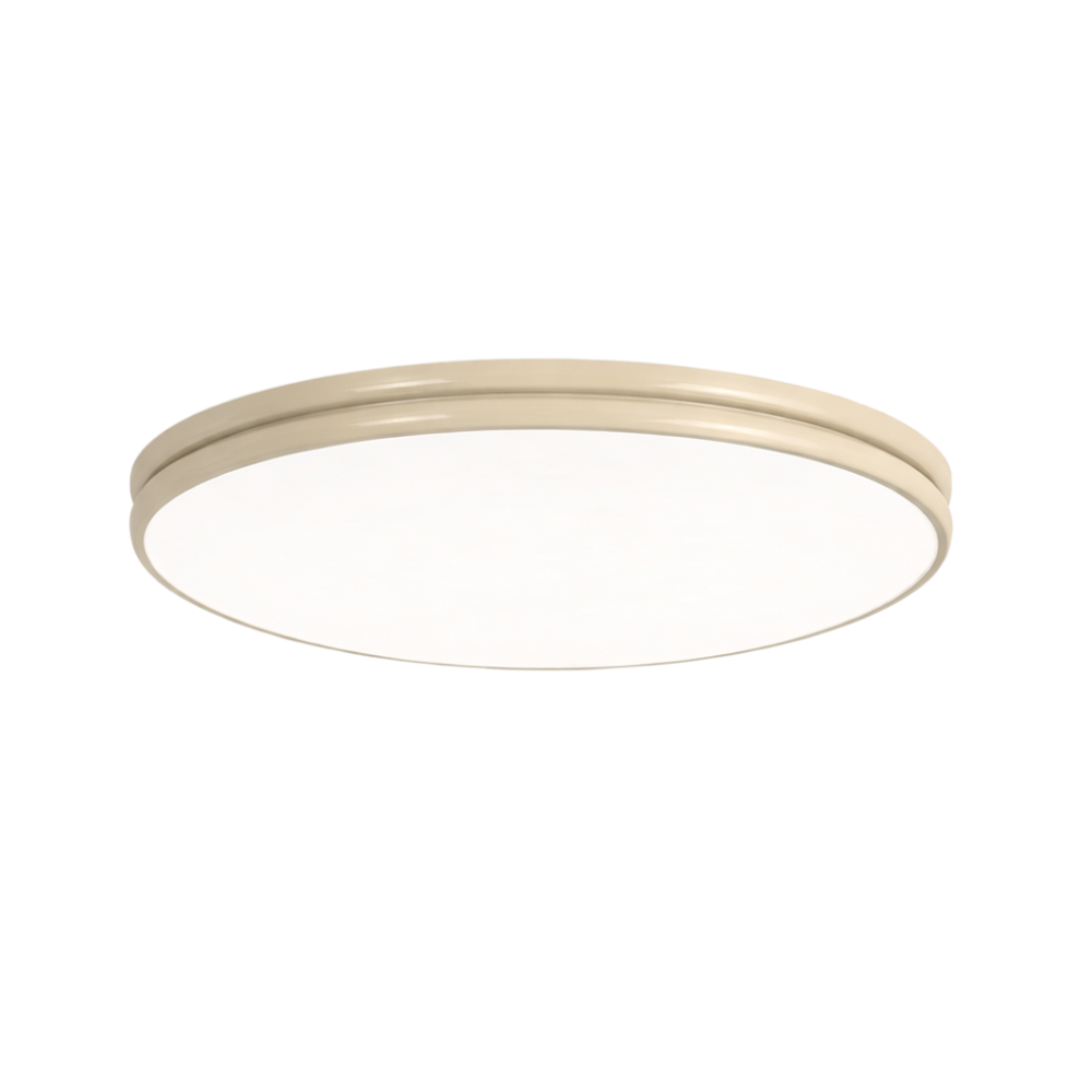 Okrągła lampa sufitowa LED o minimalistycznym designie