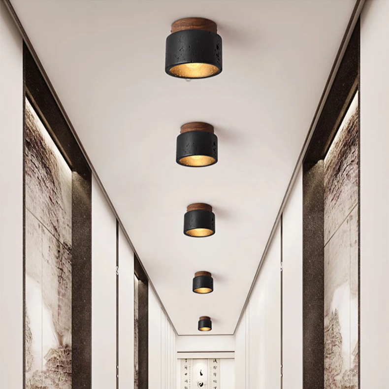Lampa Sufitowa Ascend LED Kamień Naturalny