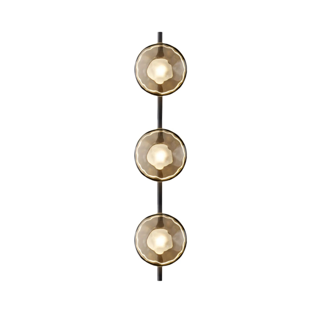 Lampa ścienna Ceto z okrągłym kloszem w stylu skandynawskim