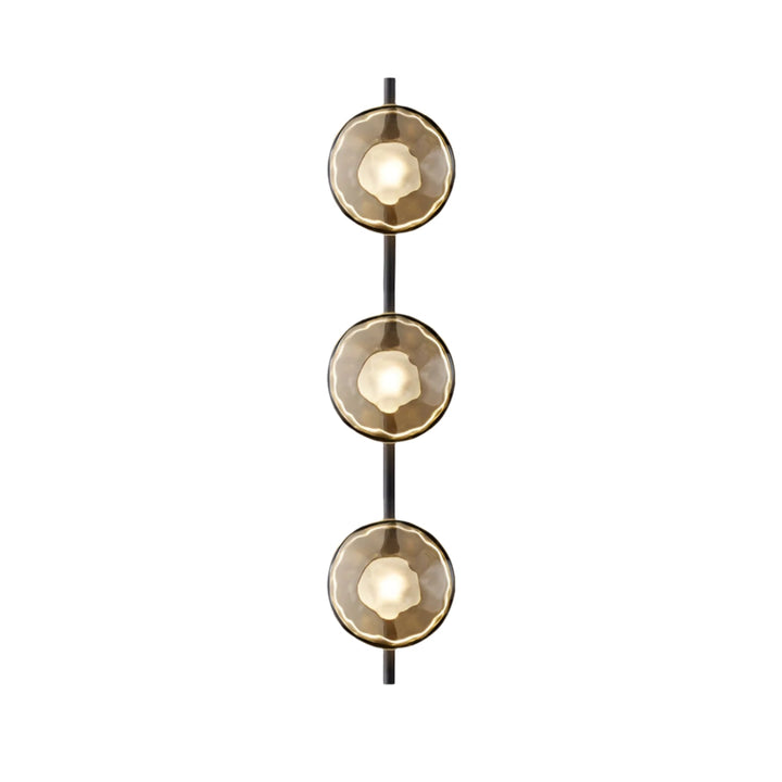 Lampa ścienna Ceto z okrągłym kloszem w stylu skandynawskim