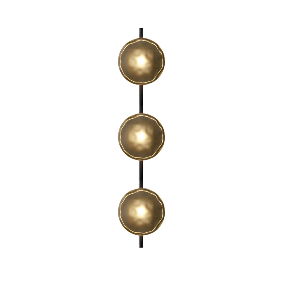 Lampa ścienna Ceto z okrągłym kloszem w stylu skandynawskim