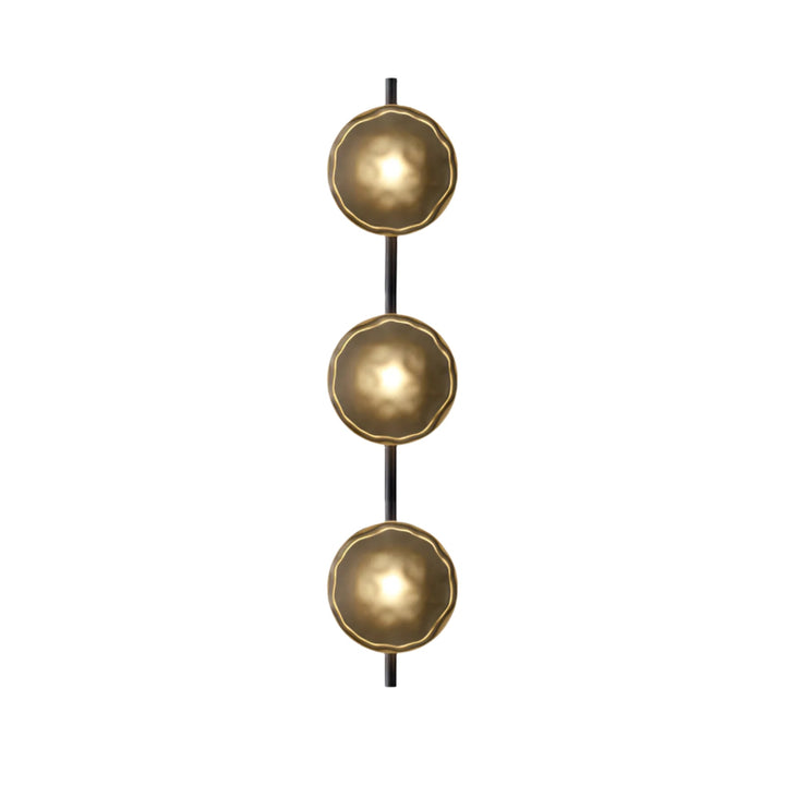 Lampa ścienna Ceto z okrągłym kloszem w stylu skandynawskim