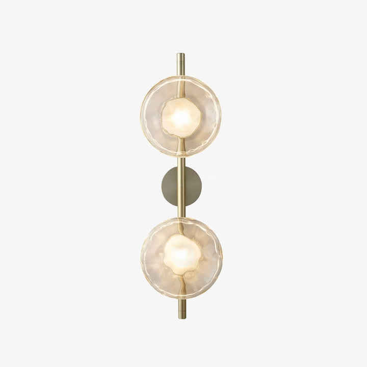 Lampa ścienna Ceto z okrągłym kloszem w stylu skandynawskim