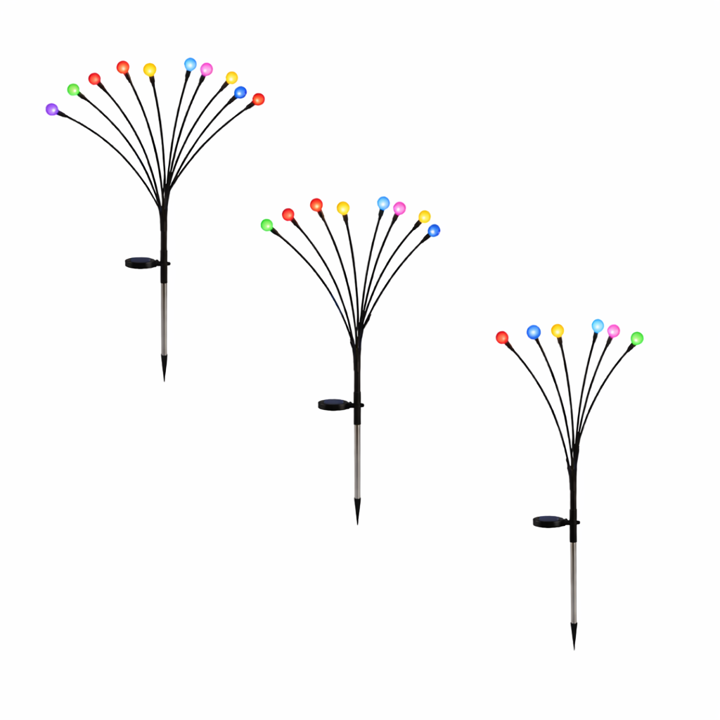 Solar Firefly LED – wodoodporne oświetlenie ogrodowe