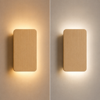 Nowoczesny minimalistyczny kinkiet LED góra–dół