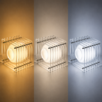Lampa nastrojowa MoonCube z warstwowego akrylu