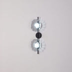 Lampa ścienna Ceto z okrągłym kloszem w stylu skandynawskim