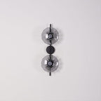Lampa ścienna Ceto z okrągłym kloszem w stylu skandynawskim
