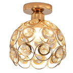 Lampa Sufitowa Złota Kulista LED
