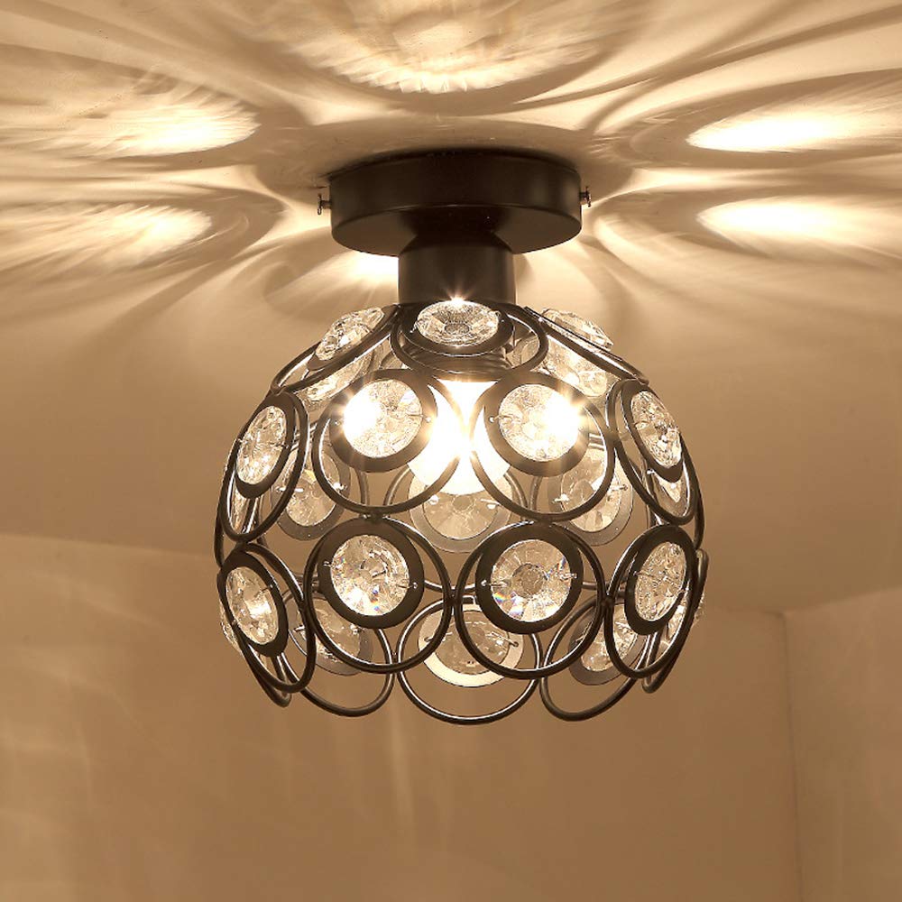 Lampa Sufitowa Złota Kulista LED