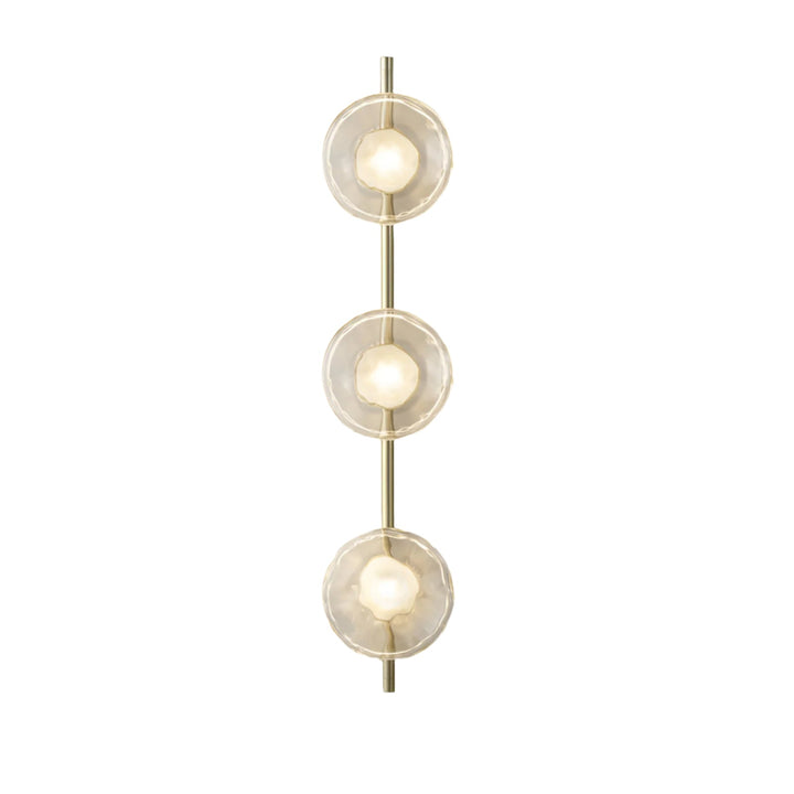 Lampa ścienna Ceto z okrągłym kloszem w stylu skandynawskim