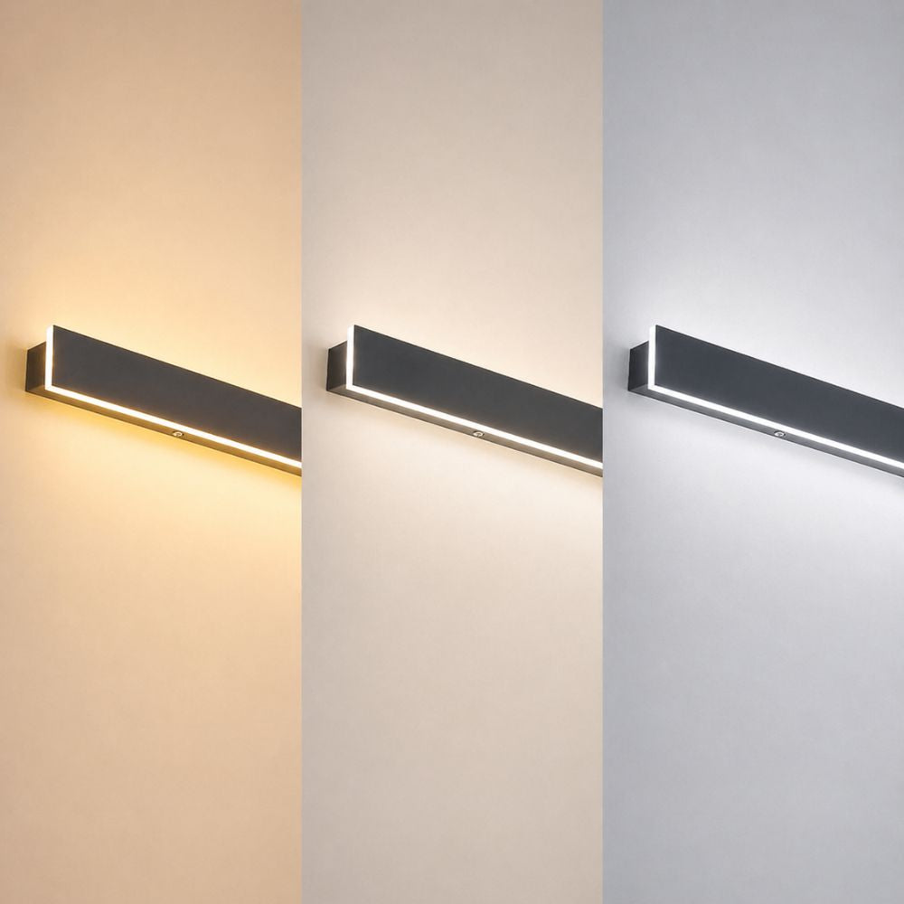 Nowoczesna lampa ścienna LED góra dół