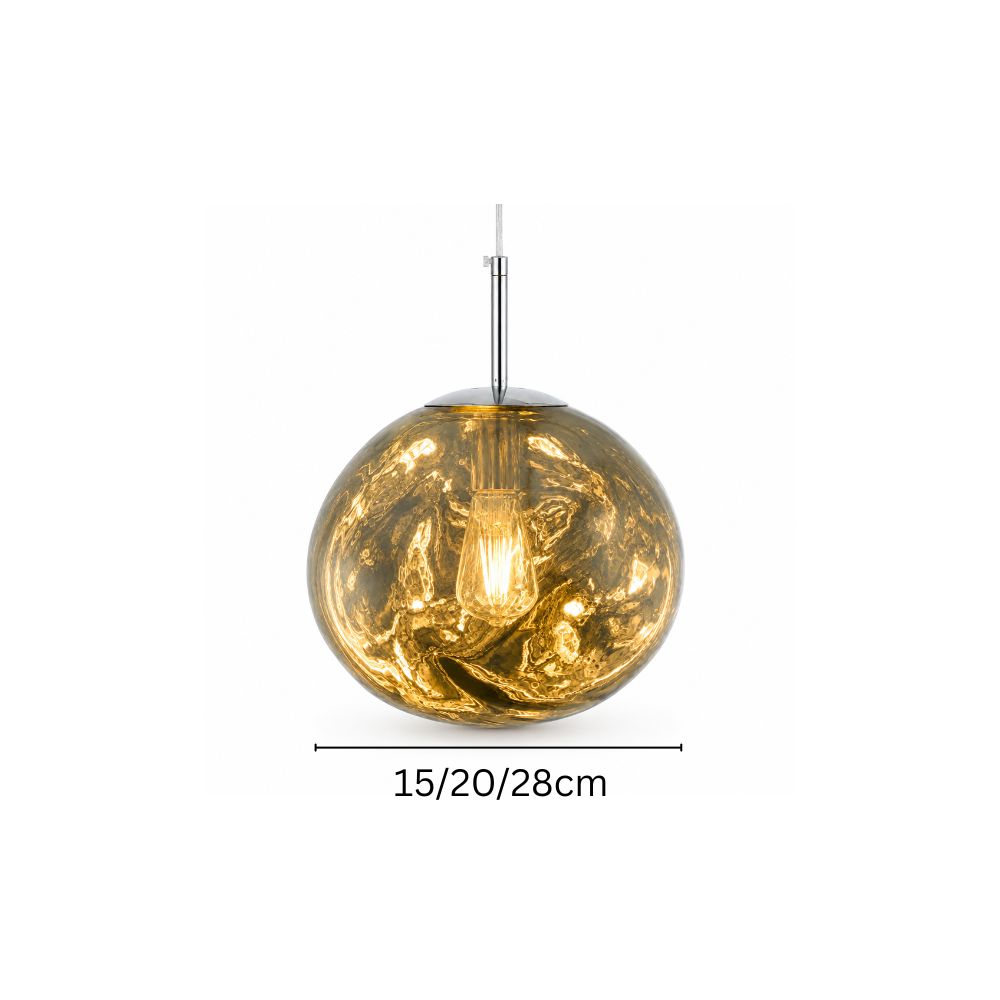 Lampa wisząca Led Lava Glow