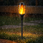 Lampa zewnętrzna LED Solar Flame Torch – wodoodporna lampa ogrodowa