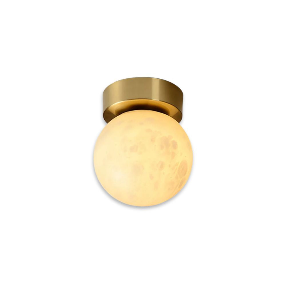 Księżycowa lampa sufitowa z alabastru