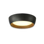 Skandynawska lampa sufitowa natynkowa metalowa