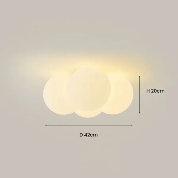 Lampa Sufitowa Cloud Nowoczesna LED