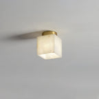 Księżycowa lampa sufitowa z alabastru