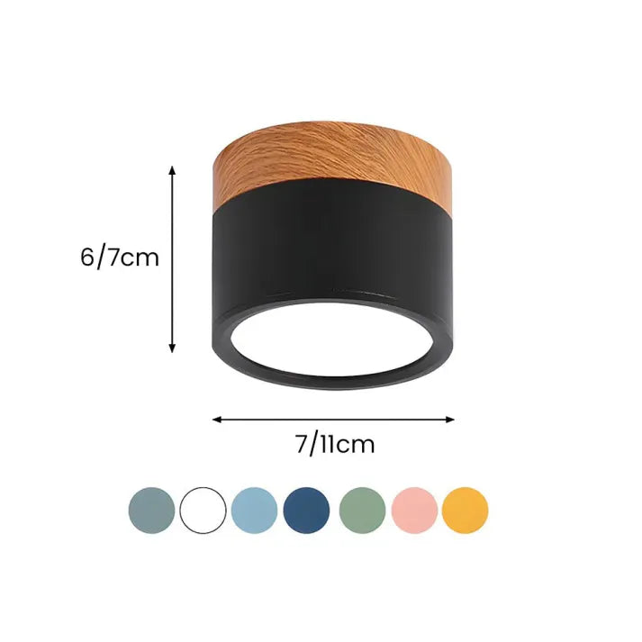 Lampa Sufitowa LED Walcowa