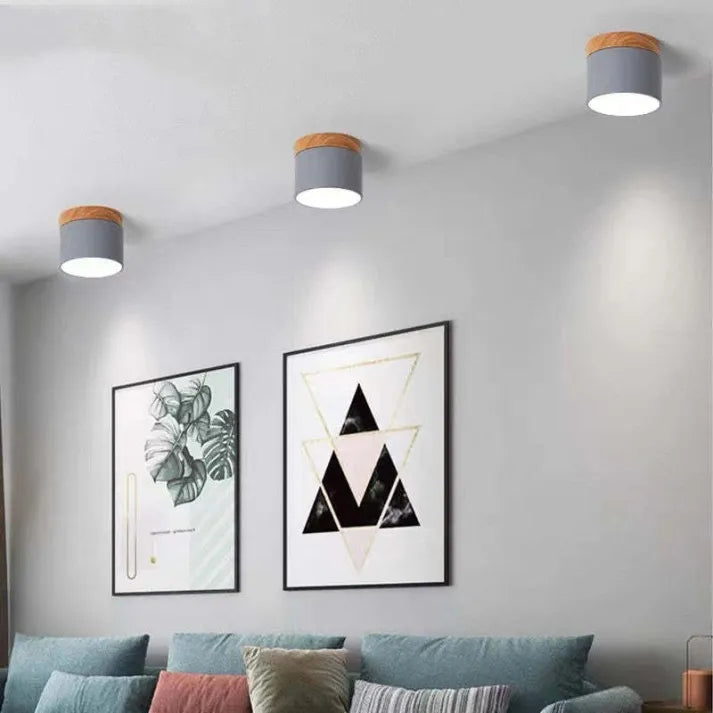 Lampa Sufitowa LED Walcowa
