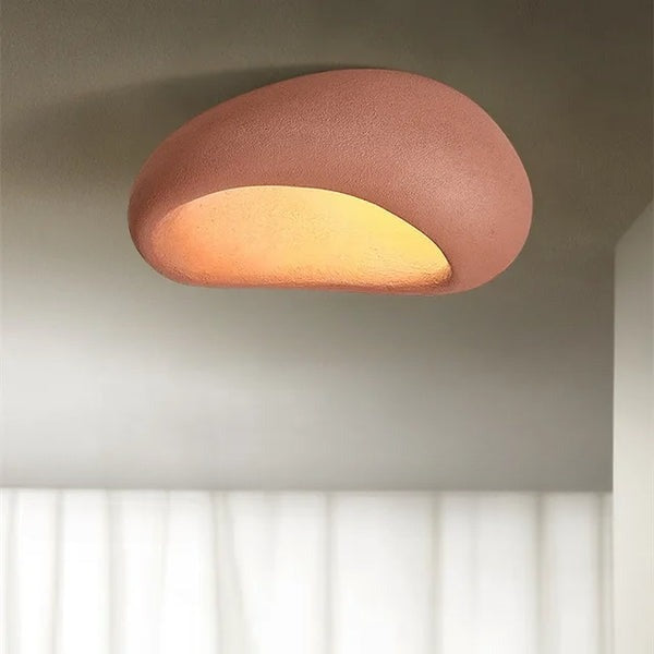 Minimalistyczna lampa sufitowa w stylu Wabi-Sabi – nowoczesny design
