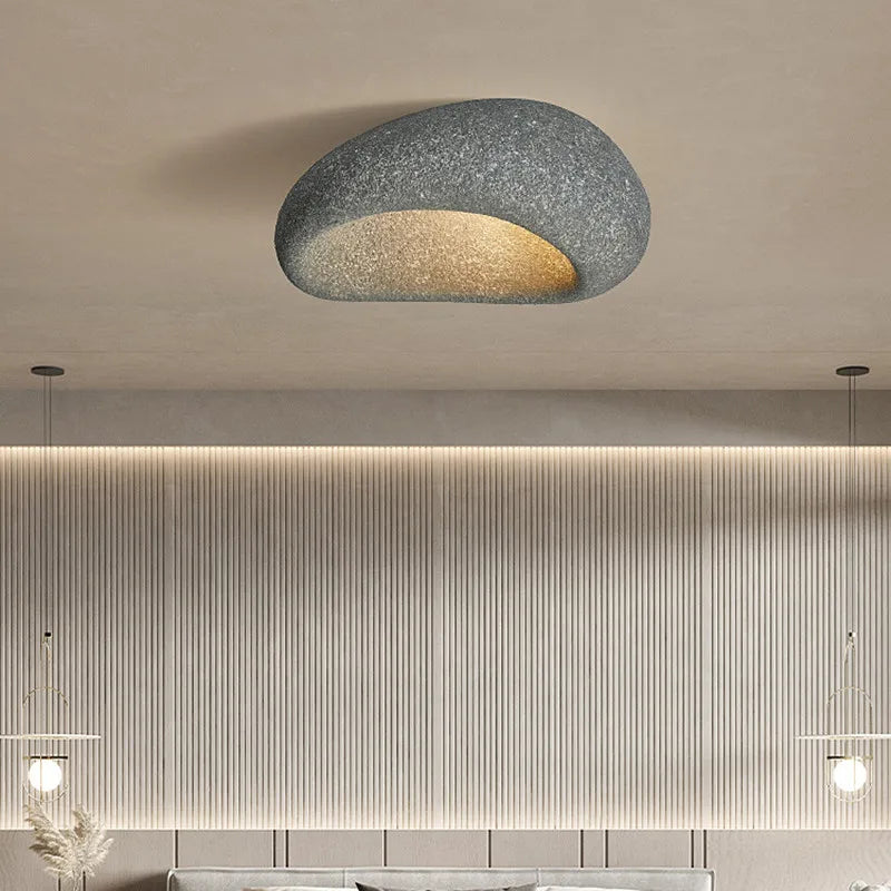 Minimalistyczna lampa sufitowa w stylu Wabi-Sabi – nowoczesny design