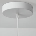 Lampa sufitowa Wabi Sabi z włókna szklanego, styl nordycki