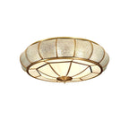 Lampa Sufitowa Szklana Teksturowana